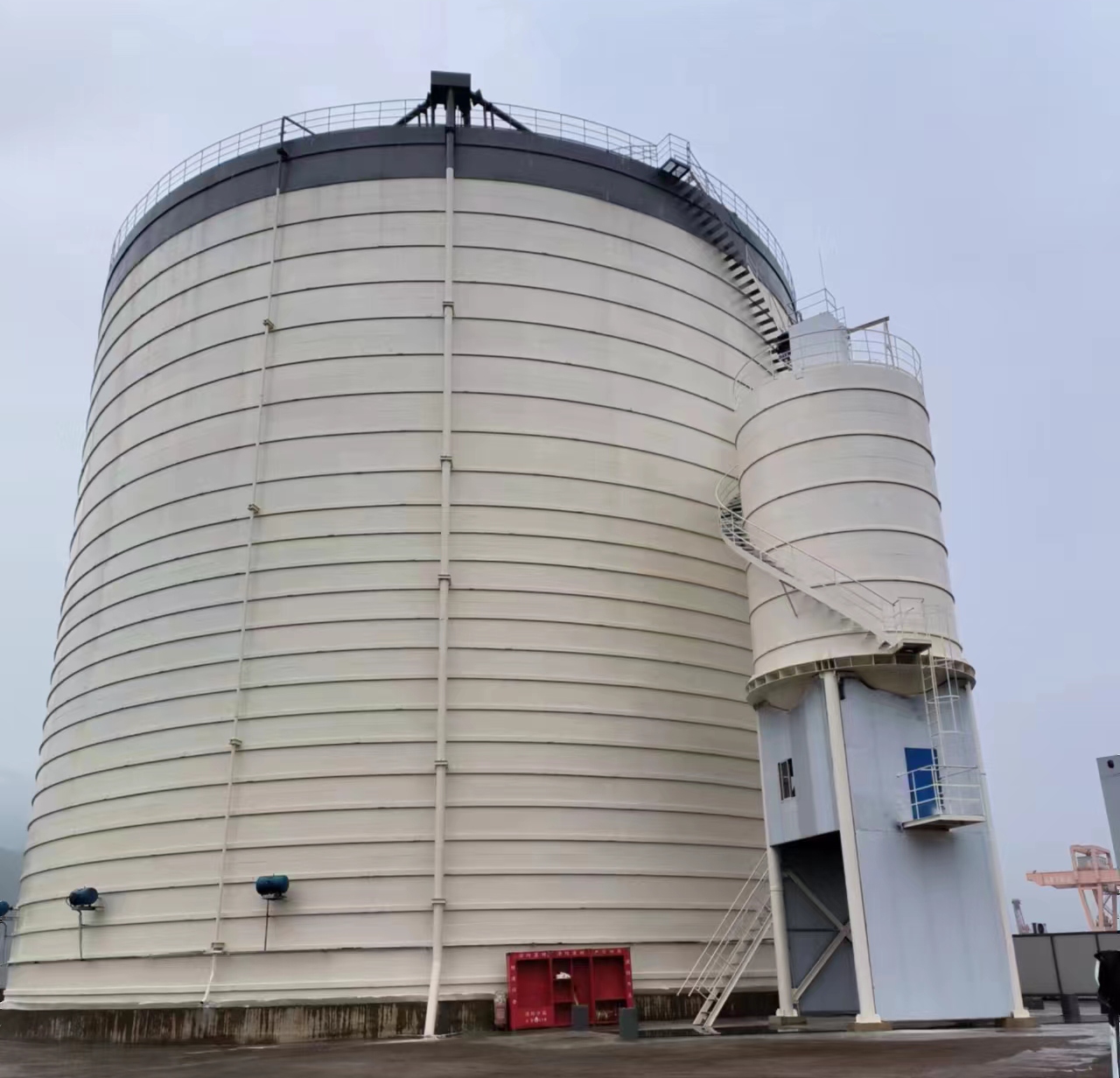 北川10万吨水泥钢板库