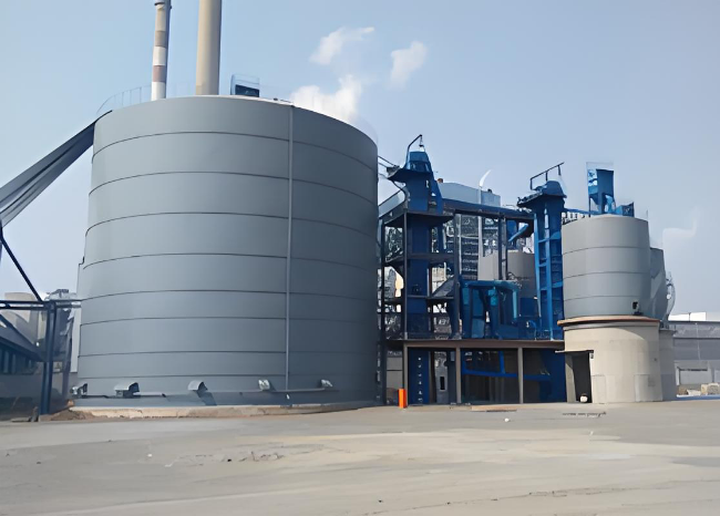 北川1万吨钢板仓